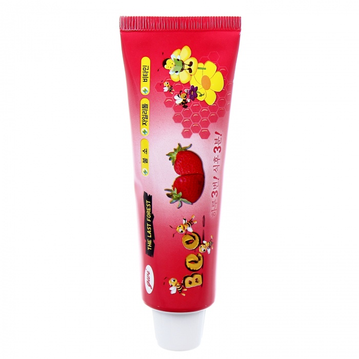Kem đánh răng Hàn Quốc Bee hương dâu 90g cho bé trên 2 tuổi hình 2