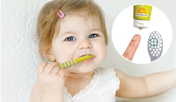 Kem đánh răng K-Mom it Flouride 50g cho bé (2-12Y)  hình 5