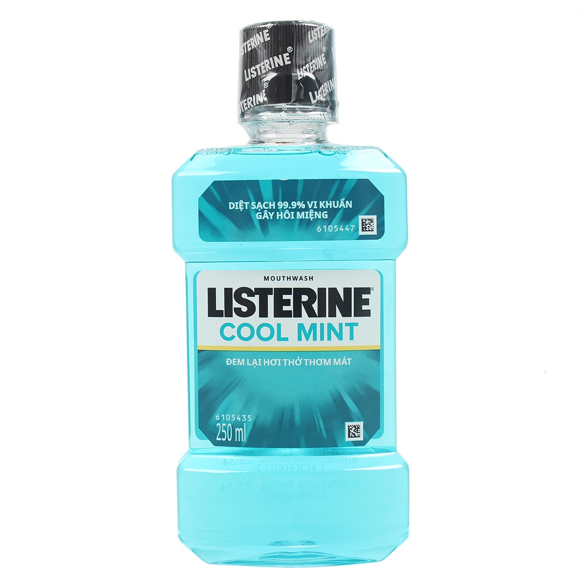 Nước súc miệng Listerine Cool Mint 250ml hình 1