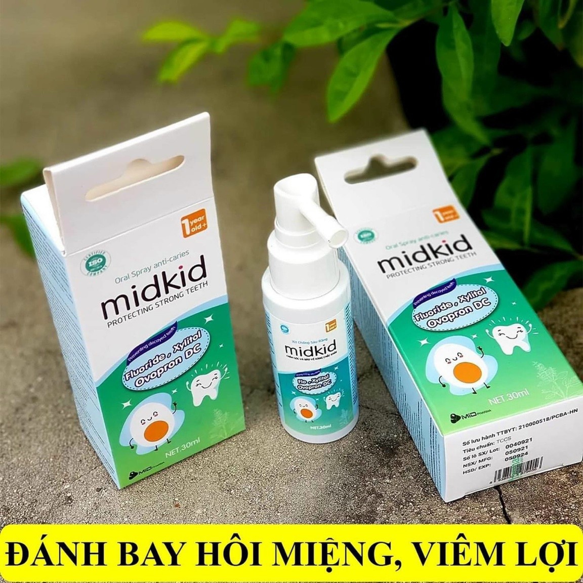 Xịt chống sâu răng Midkid 30ml hình 1