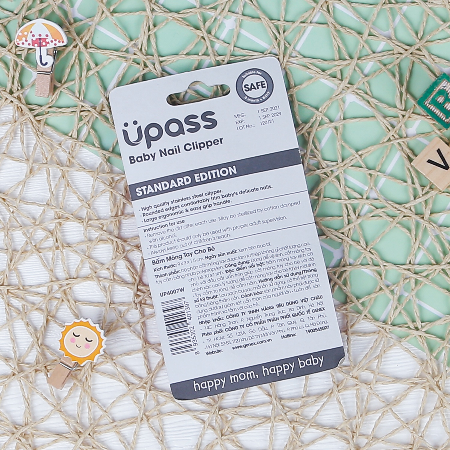 Bấm móng tay cho bé UP4007WX hình 2