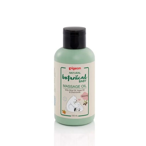 Dầu massage Pigeon Natural Botanical 120ml hình 1