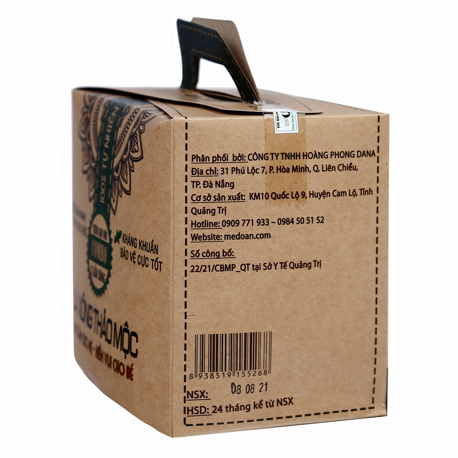 Lá xông thảo mộc Mệ Đoan 200gr hình 4