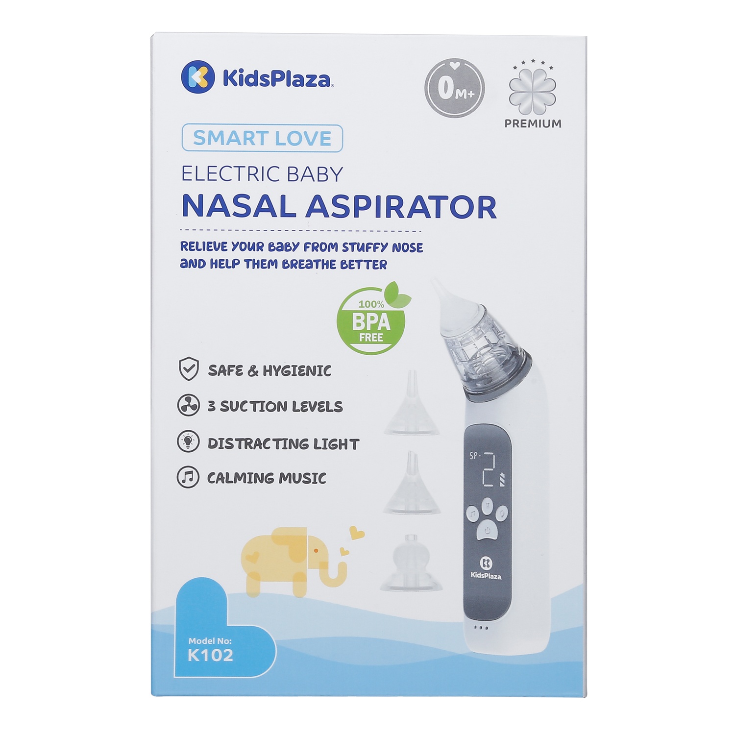 Máy hút mũi điện tử KidsPlaza Smart Love K102 hình 5