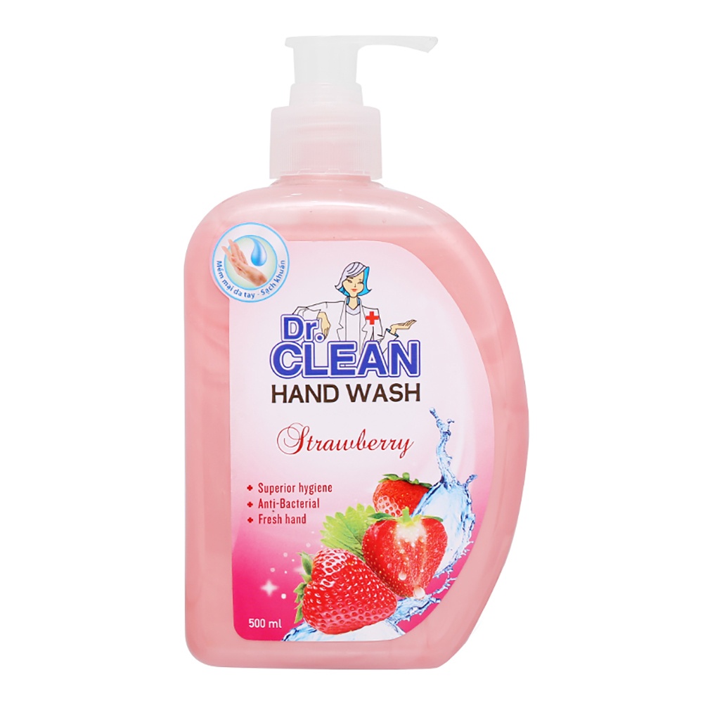Nước rửa tay an toàn Dr. Clean 500ml hình 1