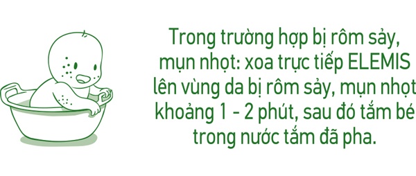 Nước tắm gội thảo dược baby Elemis 500ml hình 3