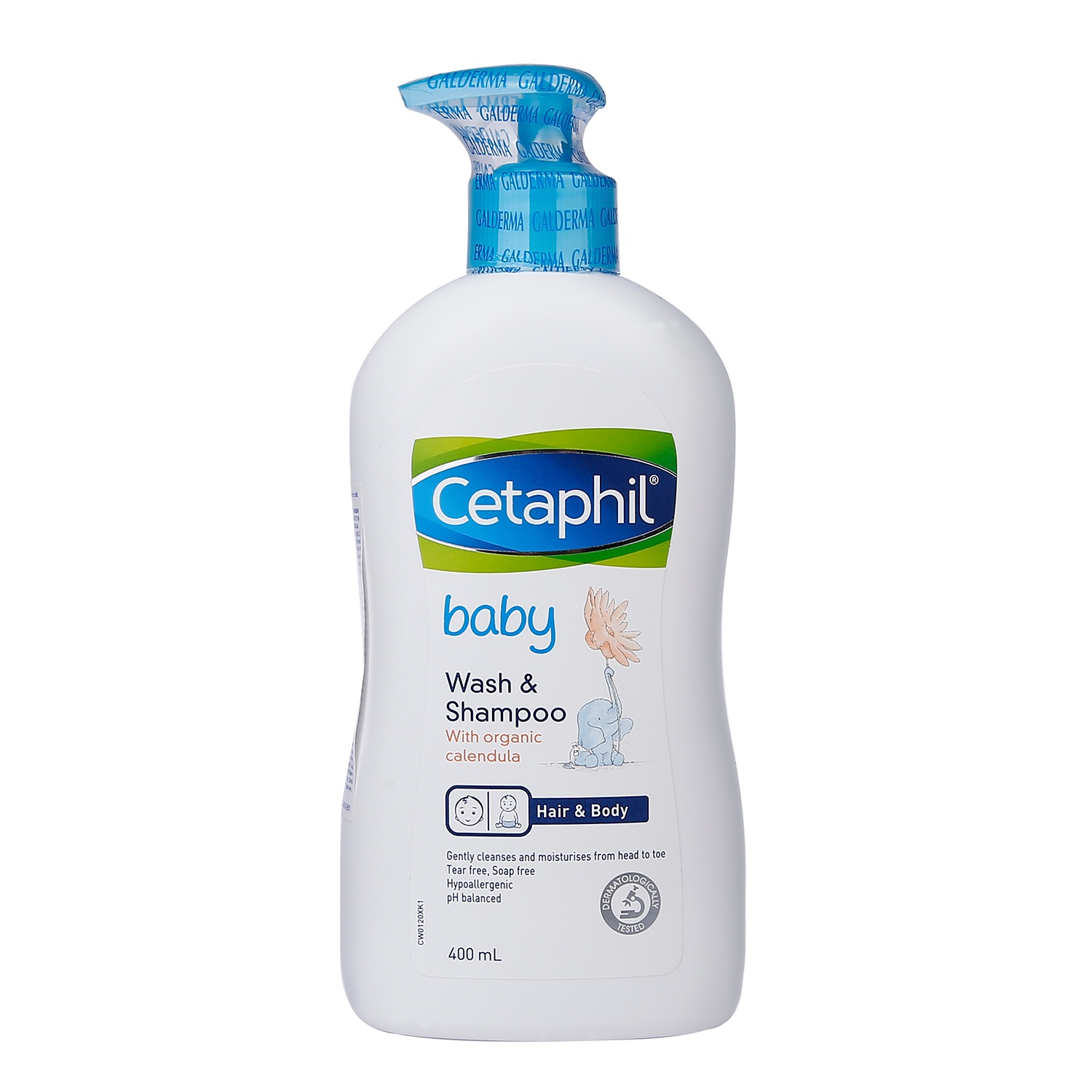 Sữa tắm gội hoa cúc Cetaphil 400ml hình 2