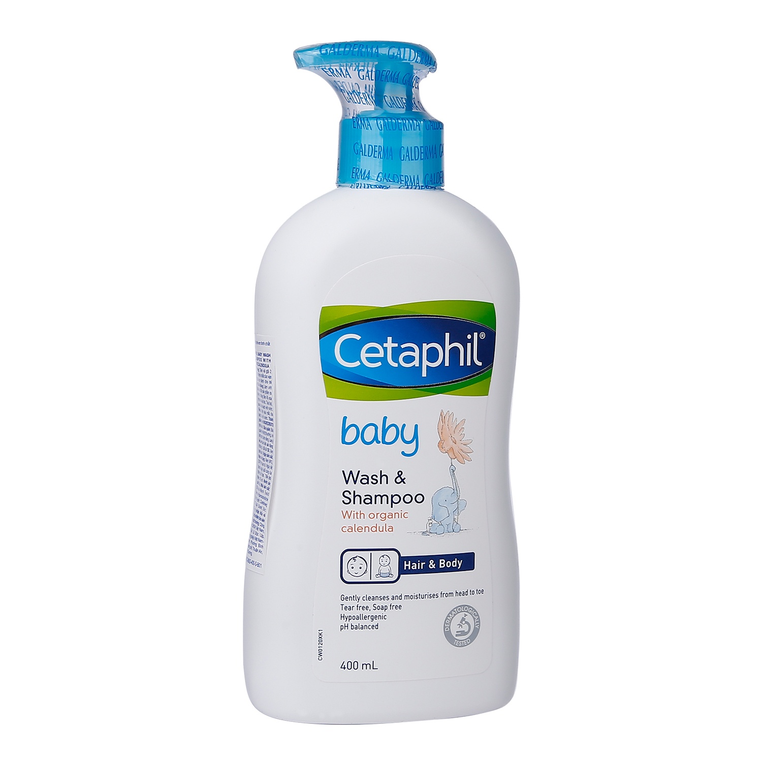 Sữa tắm gội hoa cúc Cetaphil 400ml hình 3