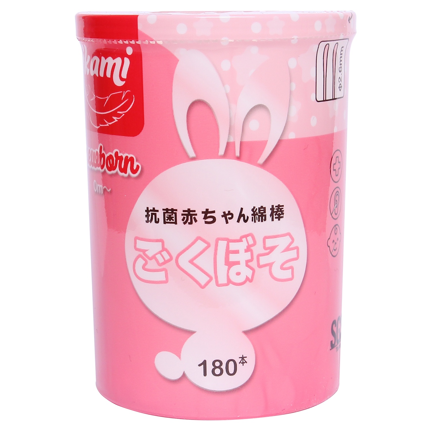 Tăm bông Ikami 180pcs GL08 hình 1