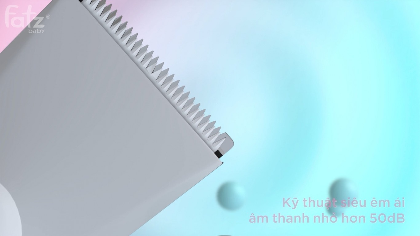 Kỹ thuật siêu êm ái, âm thanh nhỏ hơn 50dB