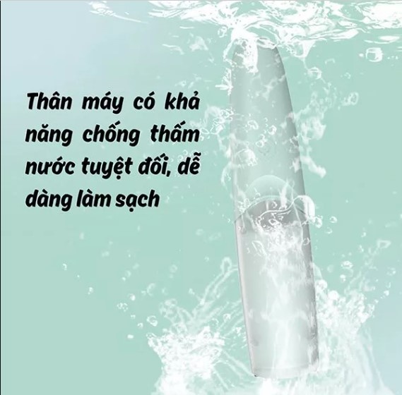 Tông đơ cắt tóc cho bé Misuta có chức năng hút tóc thừa 1
