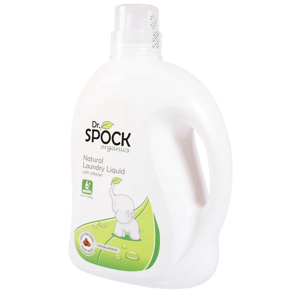 Nước giặt xả Dr Spock 6m+ 2000ml hình 2