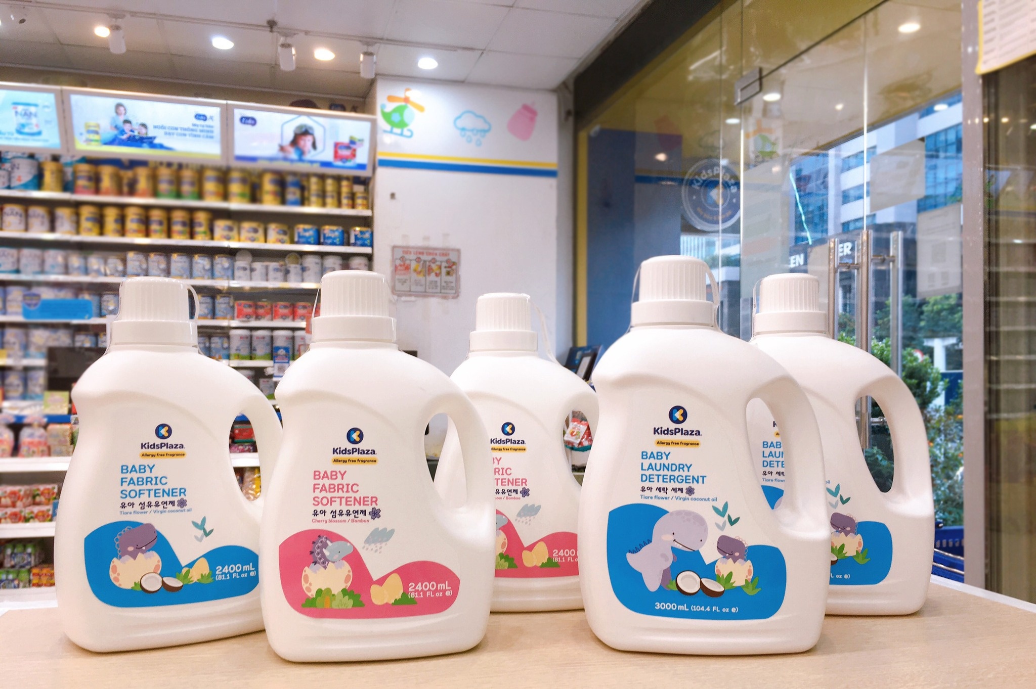 Nước xả KidsPlaza Nature hương hoa Tiare 2400ml hình 3
