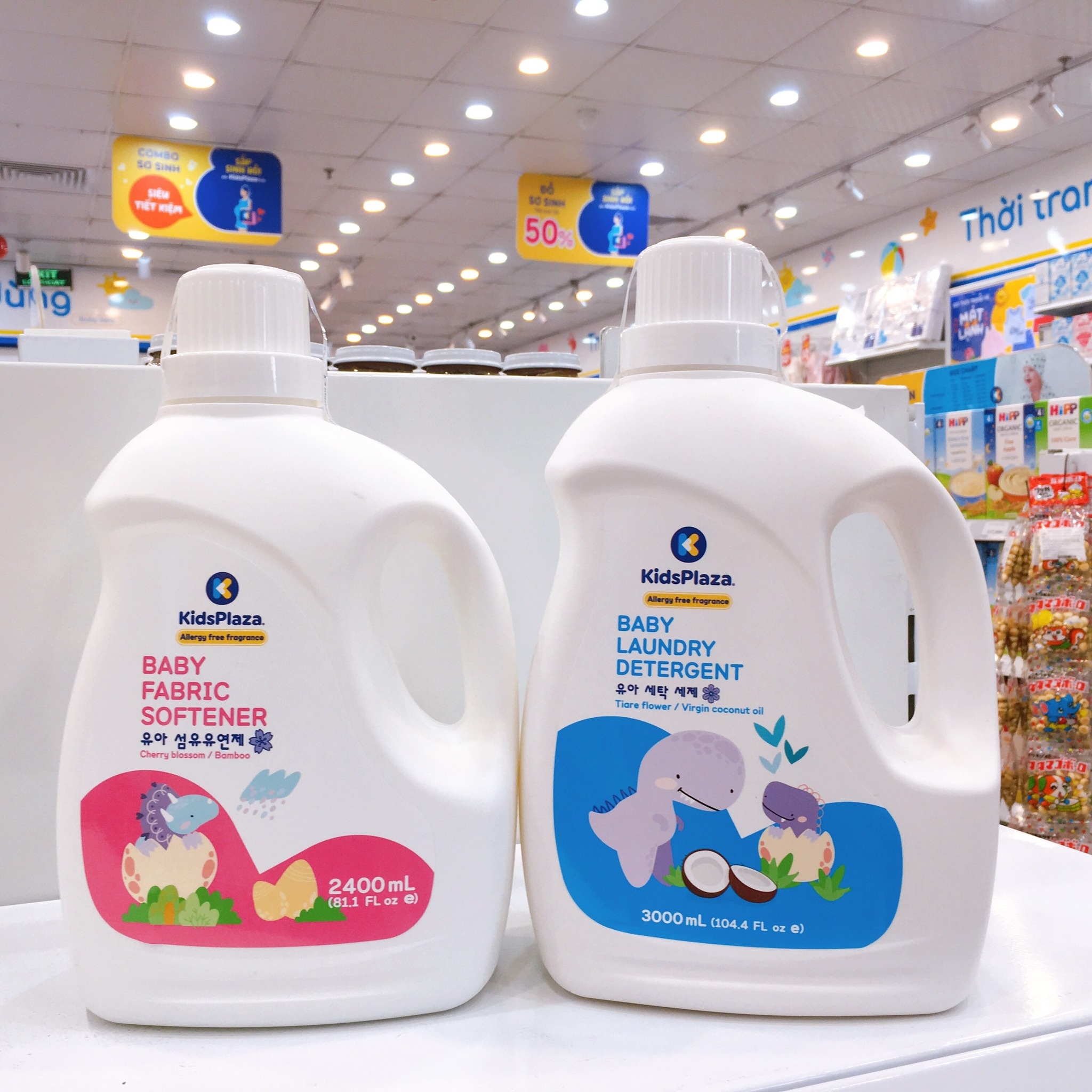 Nước giặt KidsPlaza Nature hương hoa Tiare 3000ml hình 4