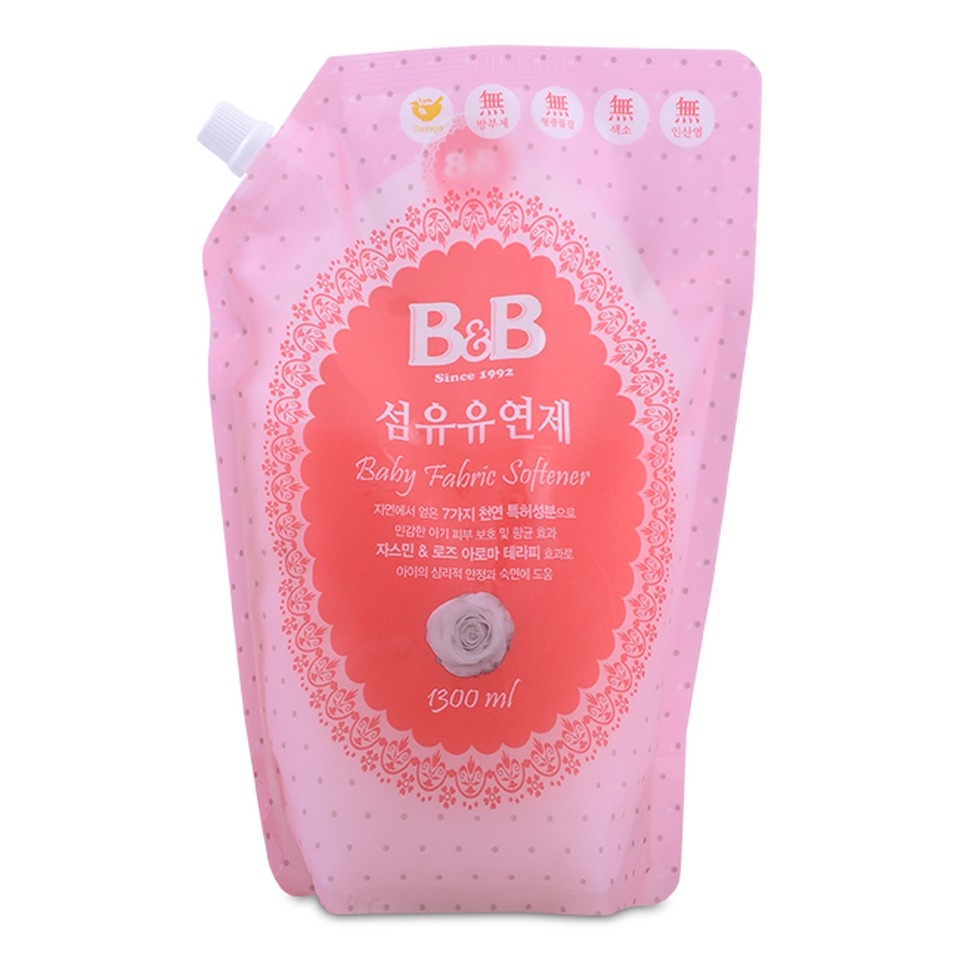 Nước xả vải B&B dạng túi 1300ml hình 1