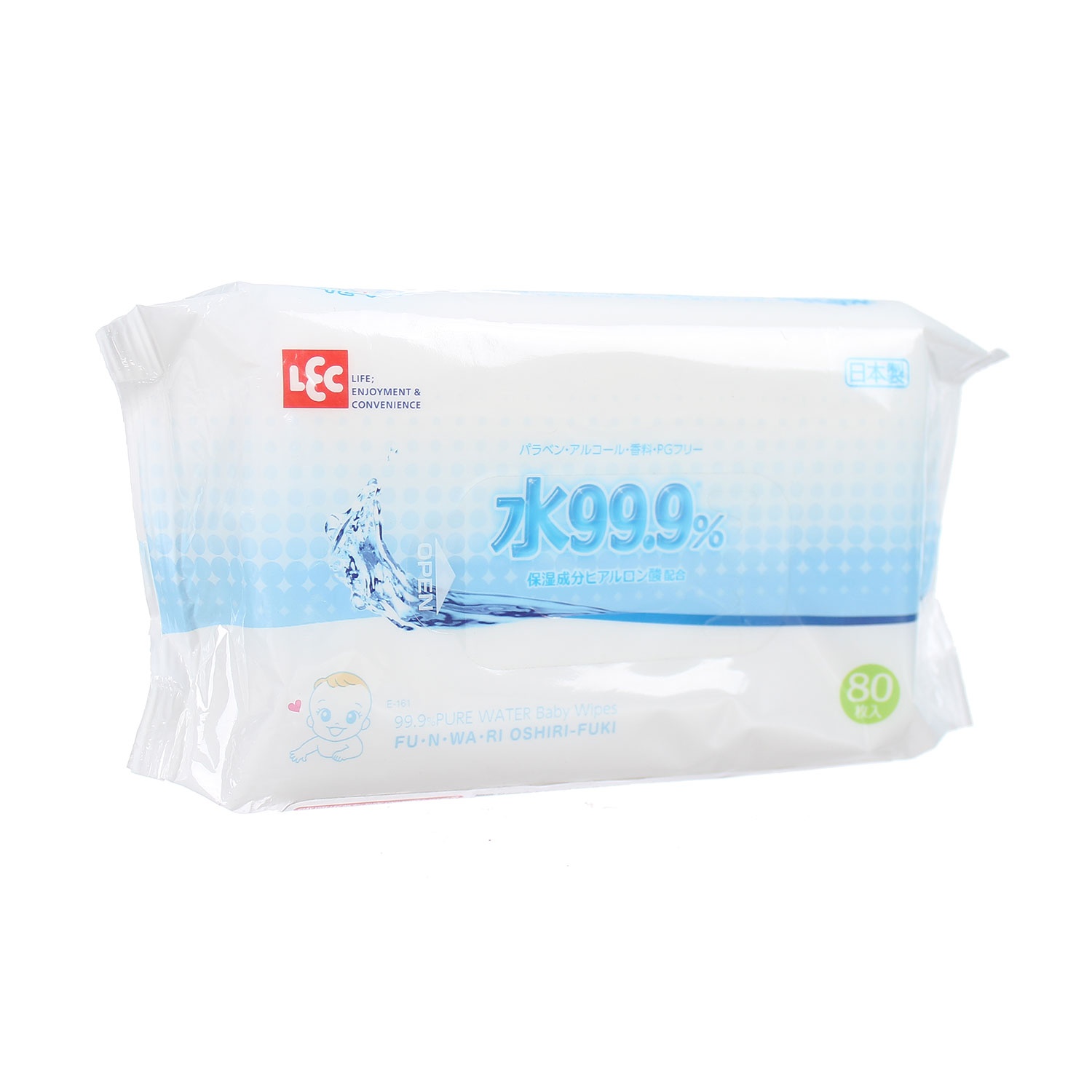 Giấy ướt tinh khiết LEC E161 80 Miếng hình 2