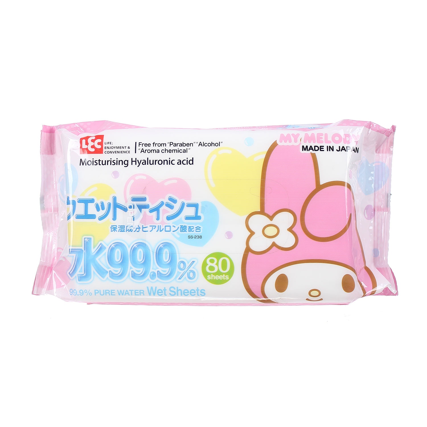 Giấy ướt tinh khiết LEC My Melody SS238 hình 1