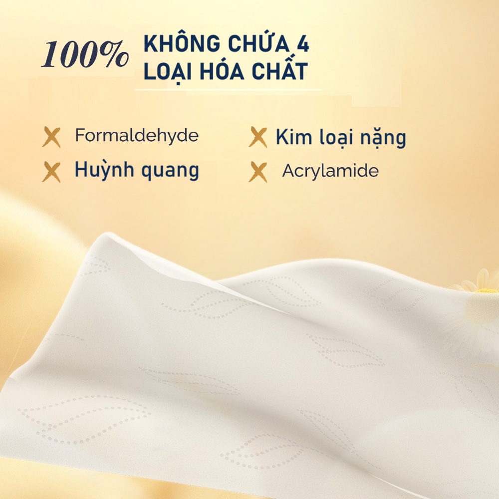 Khăn giấy Hoppi 3 lớp không chứa 4 loại hóa chất