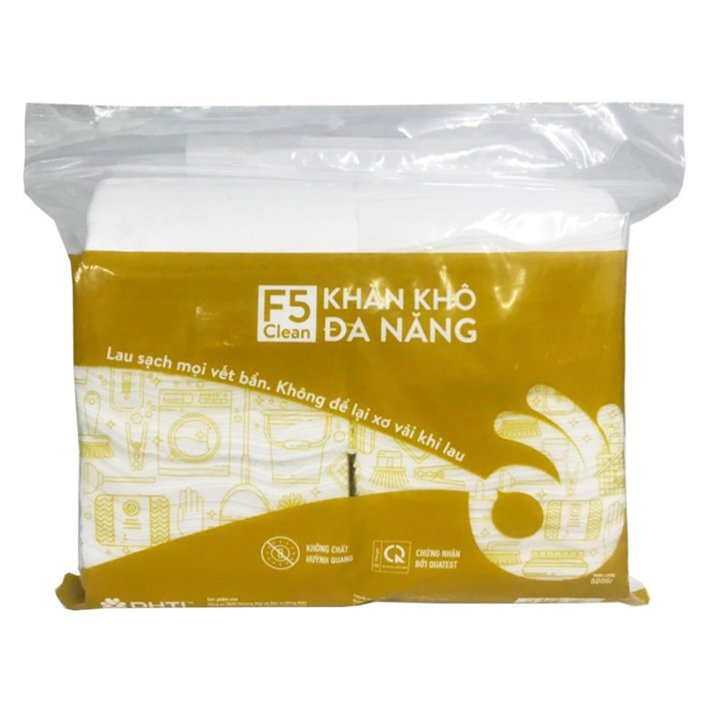 Khăn khô đa năng Clean túi zip 500g hình 1