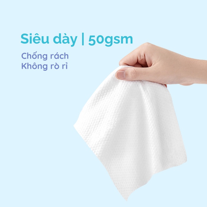Khăn ướt tinh khiết Hoppi 80 tờ hình 2