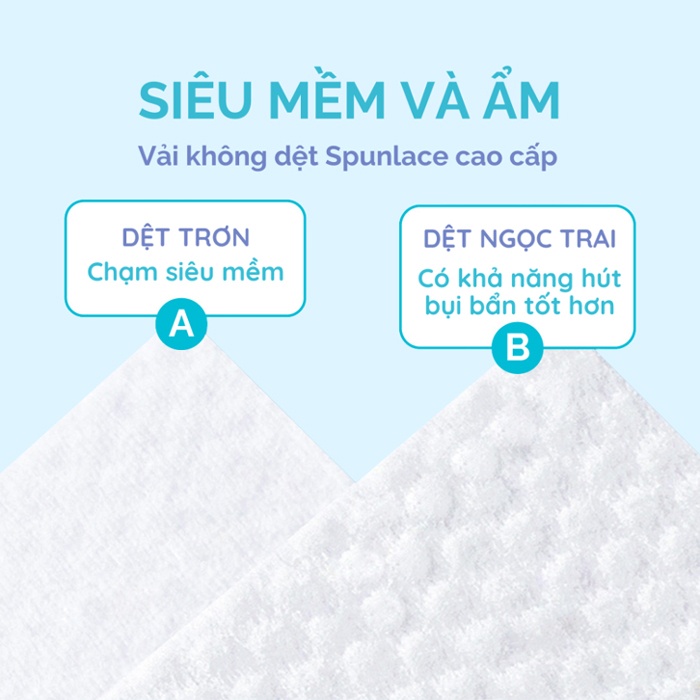 Khăn ướt tinh khiết Hoppi 80 tờ hình 3