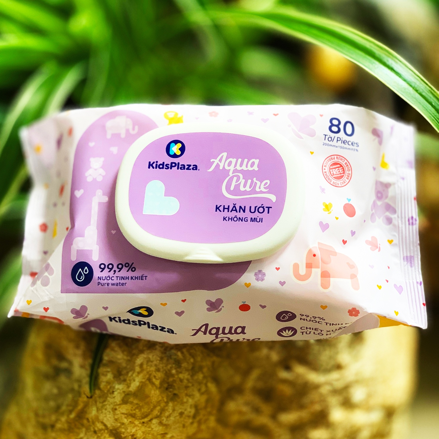 Khăn ướt tinh khiết KidsPlaza 80 tờ hình 2