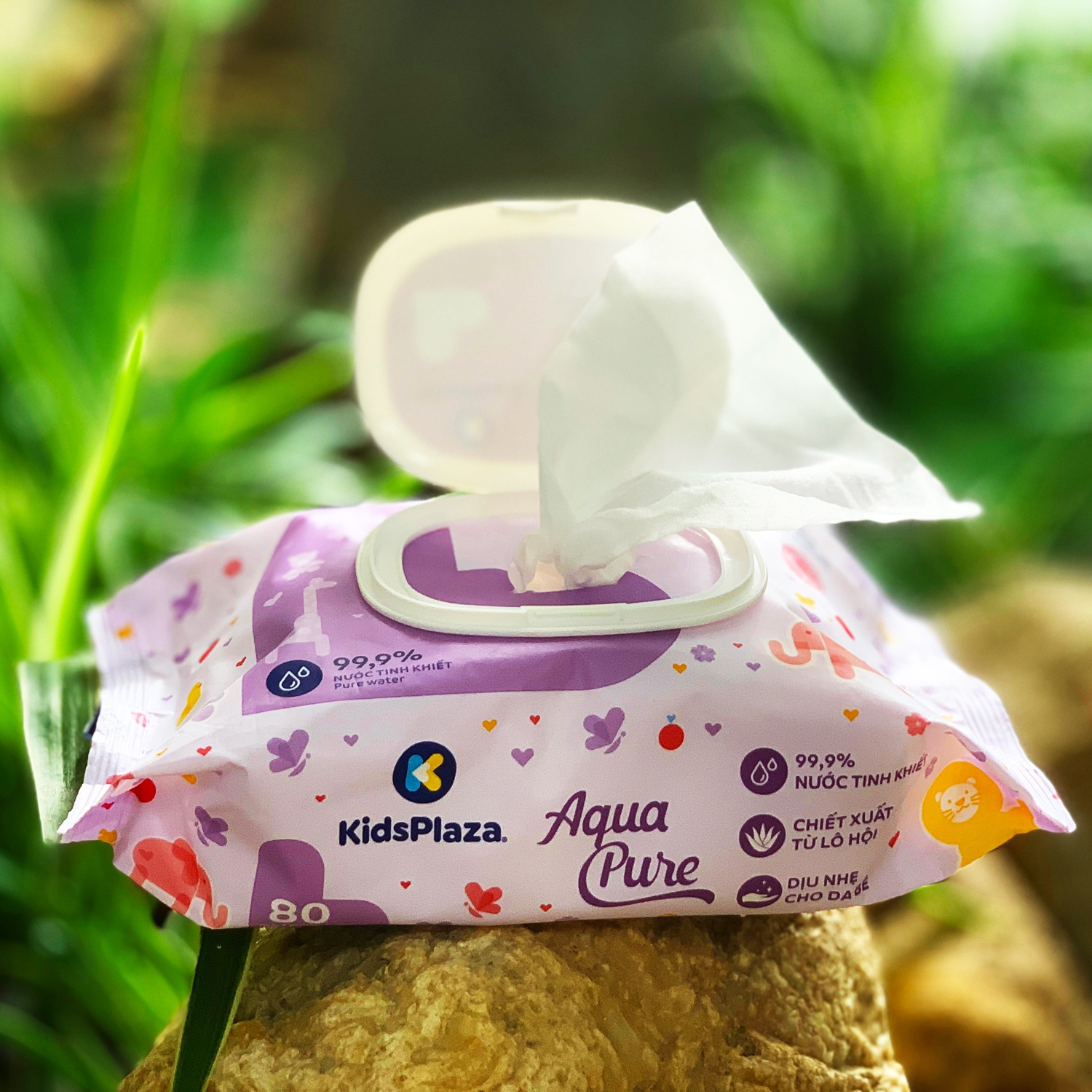 Khăn ướt tinh khiết KidsPlaza 80 tờ hình 4