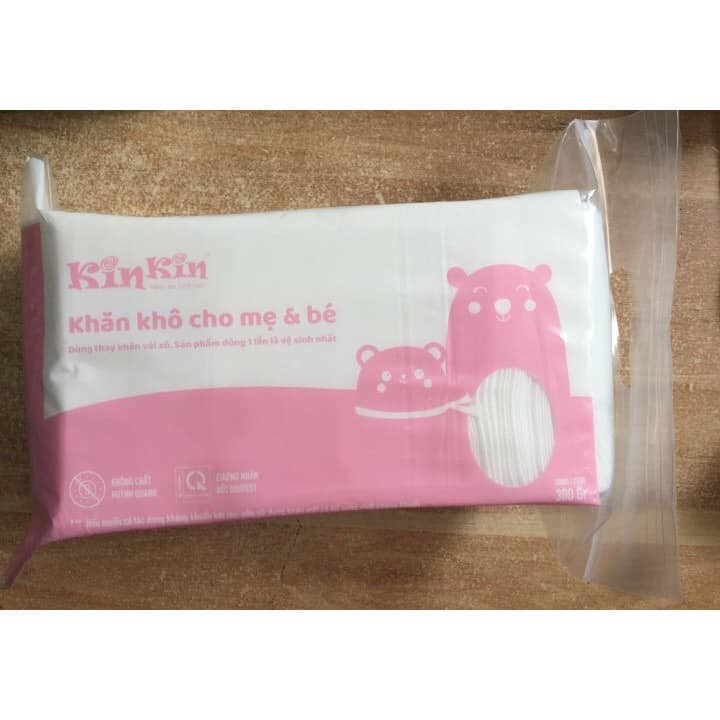 Khăn vải khô đa năng KinKin gói 300g hình 2