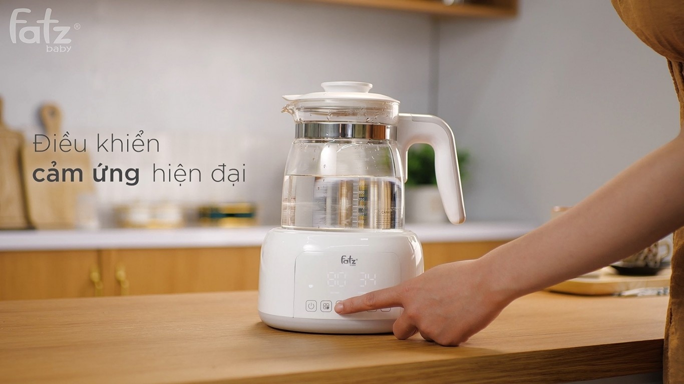  Máy đun và hâm nước pha sữa điện tử Fatzbaby 1.2L- Quick 12 - FB3503HB hình 5
