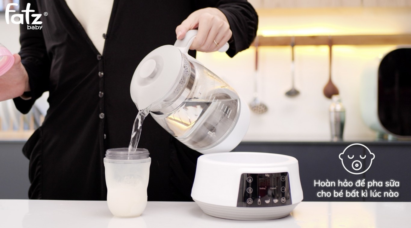 Máy đun và hâm nước pha sữa FatzBaby FB3569TK hình 1