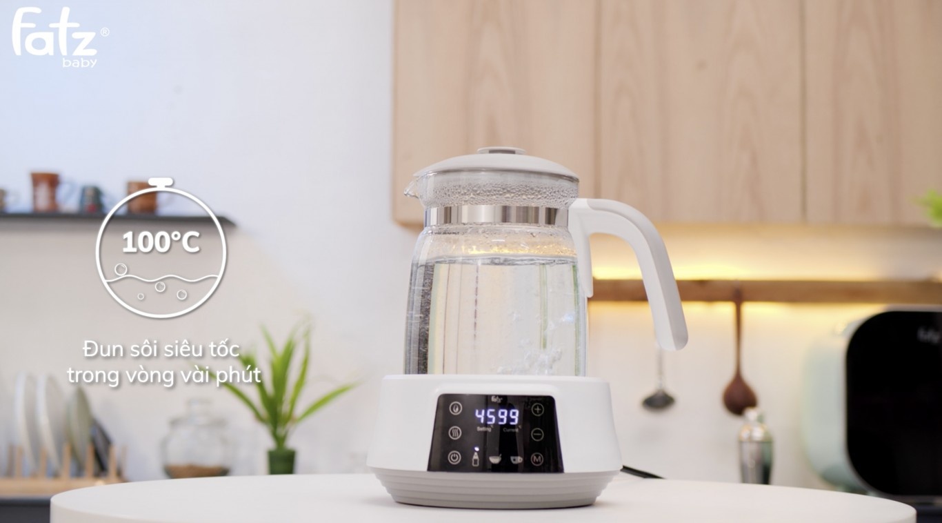 Máy đun và hâm nước pha sữa FatzBaby FB3569TK hình 7
