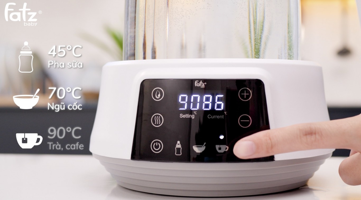 Máy đun và hâm nước pha sữa FatzBaby FB3569TK hình 3