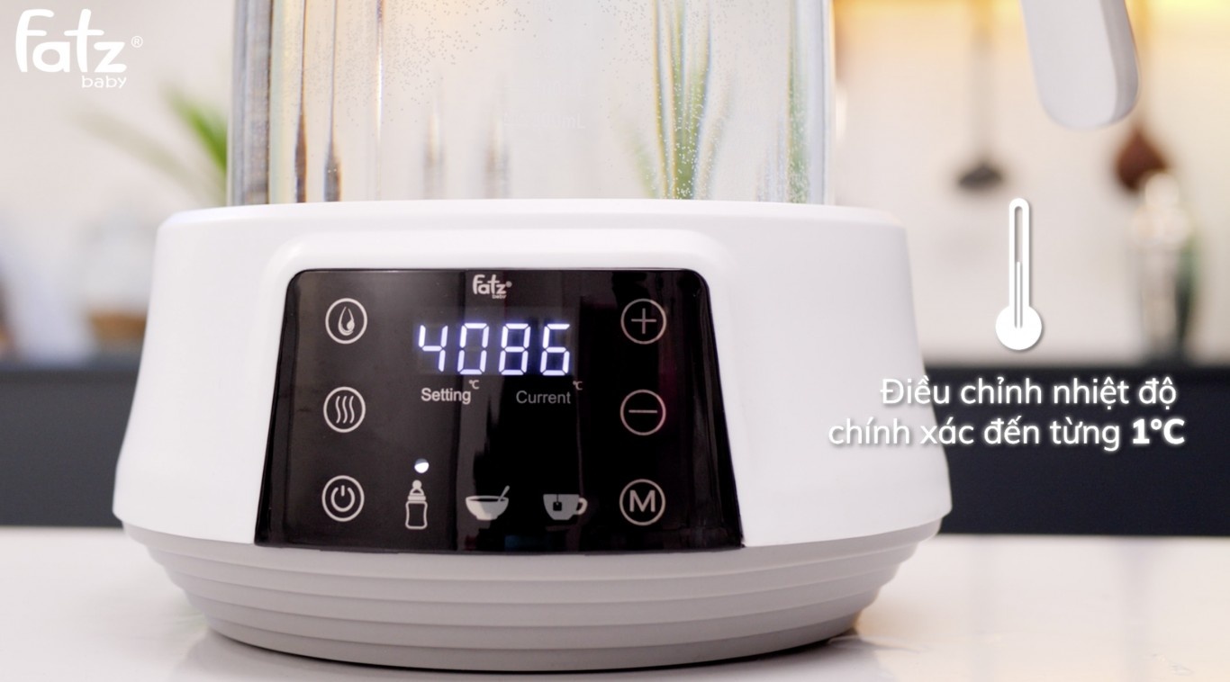 Máy đun và hâm nước pha sữa FatzBaby FB3569TK hình 2