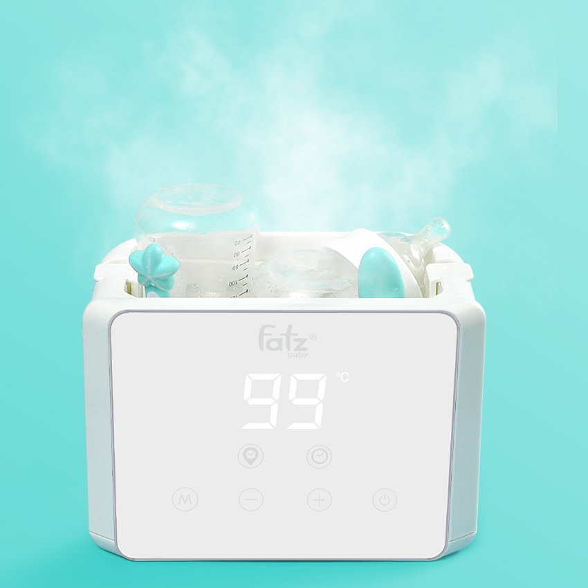 Máy hâm sữa tiệt trùng Fatzbaby dòng điện tử Duo 3 FB3093VN hình 2