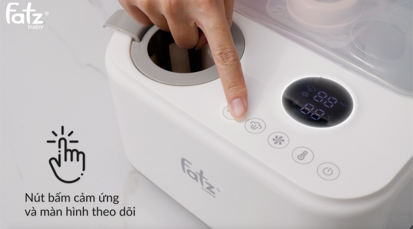 Máy tiệt trùng sấy khô hâm sữa điện tử Fatzbaby FB4320SJ hình 9