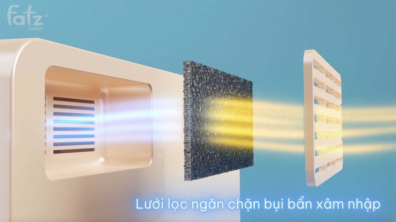 Máy tiệt trùng sấy khô UVC – LED Fatzbaby – 19L – KING 2 – FB4799BT hình 6