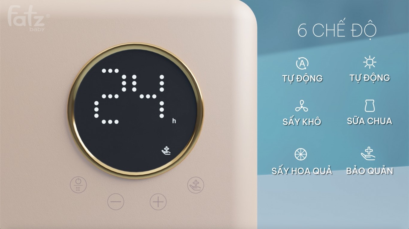 Máy tiệt trùng sấy khô UVC – LED Fatzbaby – 19L – KING 2 – FB4799BT hình 9