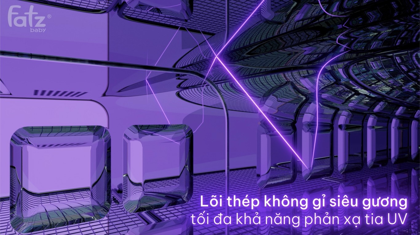 Máy tiệt trùng sấy khô UVC – LED Fatzbaby – 19L – KING 2 – FB4799BT hình 5