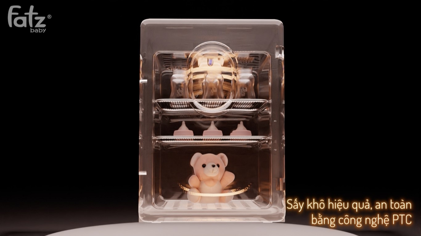 Máy tiệt trùng sấy khô UVC Led - FatzBaby King 3 FB4733BT hình 4