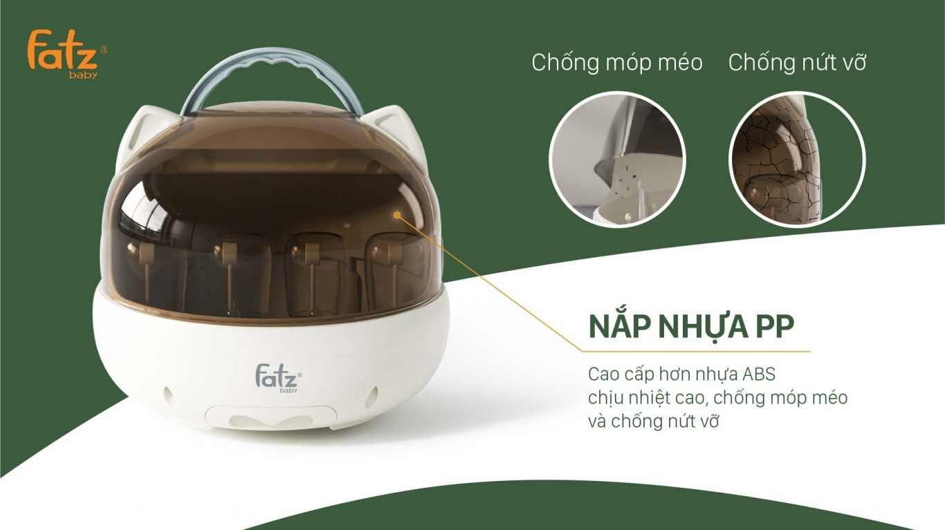 Máy úp bình, tiệt trùng khô tia UV FatzBaby FB4268WM hình 4