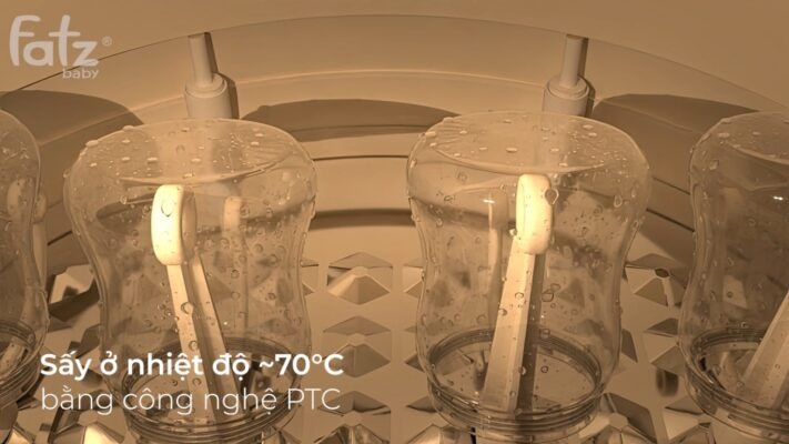 Máy úp bình, tiệt trùng khô tia UV FatzBaby FB4268WM hình 3