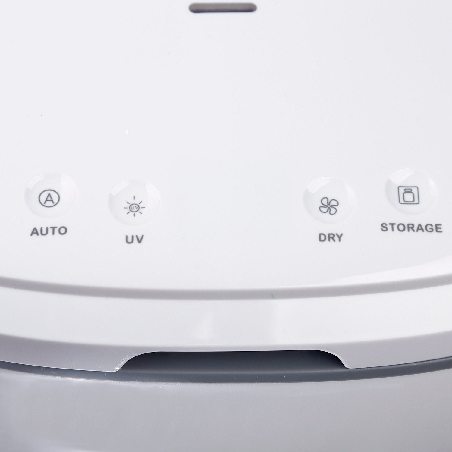 Thiết kế nút cảm ứng trên máy tiệt trùng sấy khô UV KidsPlaza Optimal K708