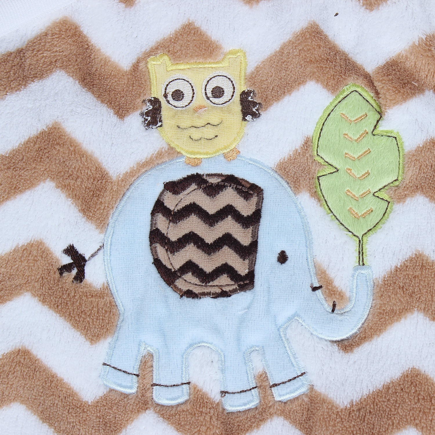 Chăn bông Mamago thêu hình chú voi đáng yêu MM02 hình 5