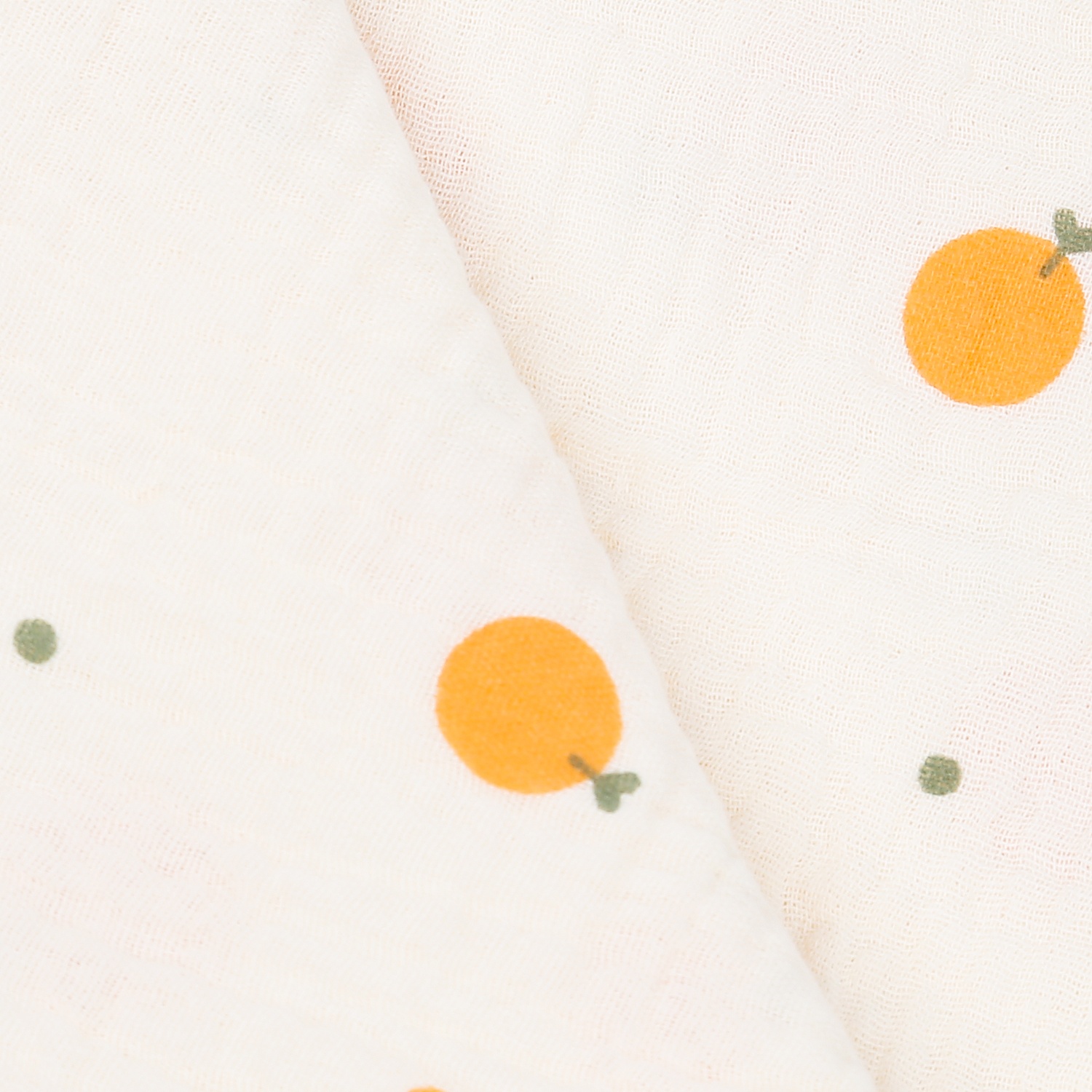 Chăn đa năng Kids Plaza Muslin hình quả cam PG23 hình 3