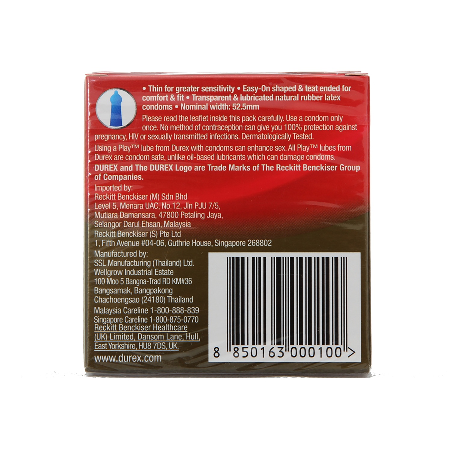 Bao cao su Durex etherlite 3'S hình 2