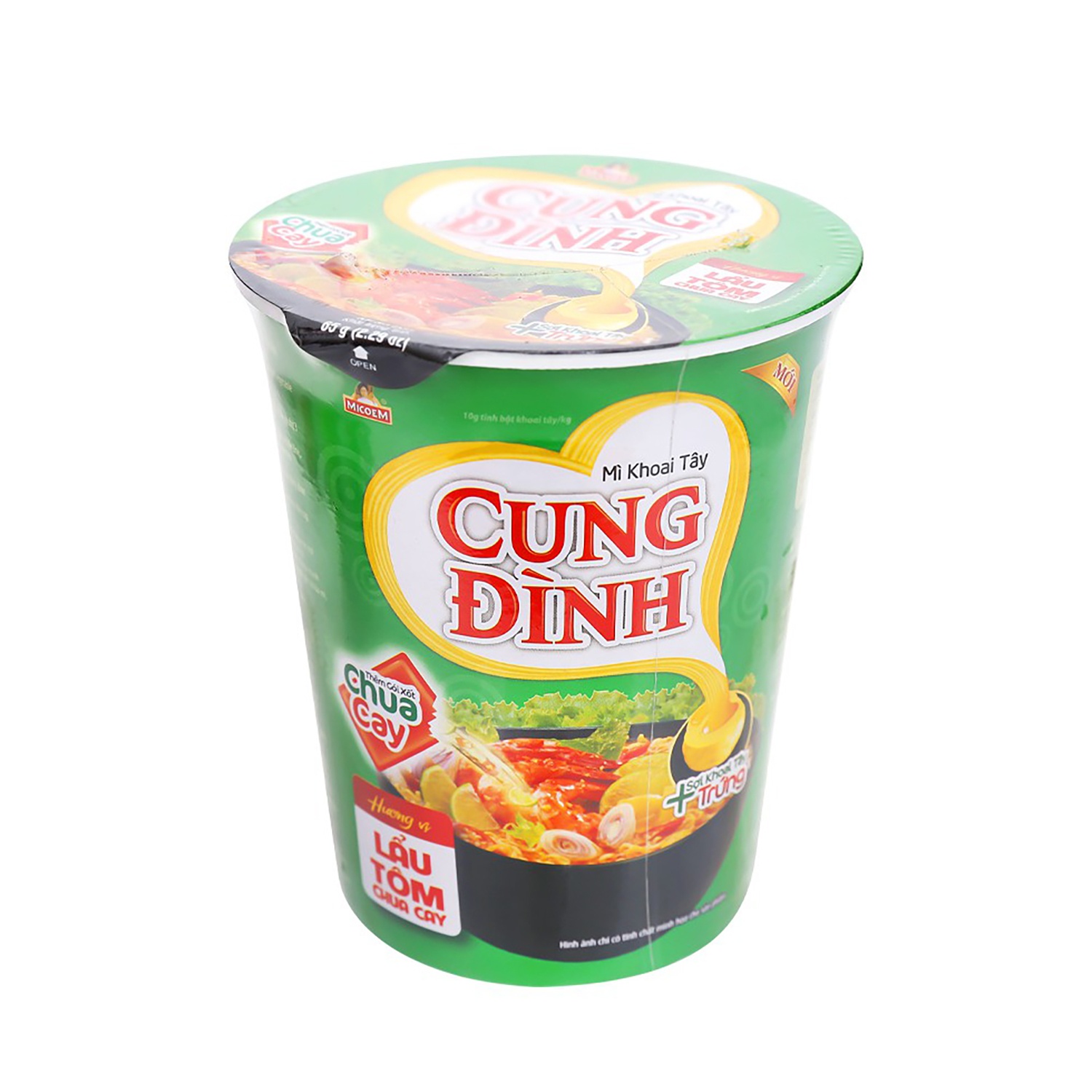 Mì ly khoai tây cung đình 65g hình 1
