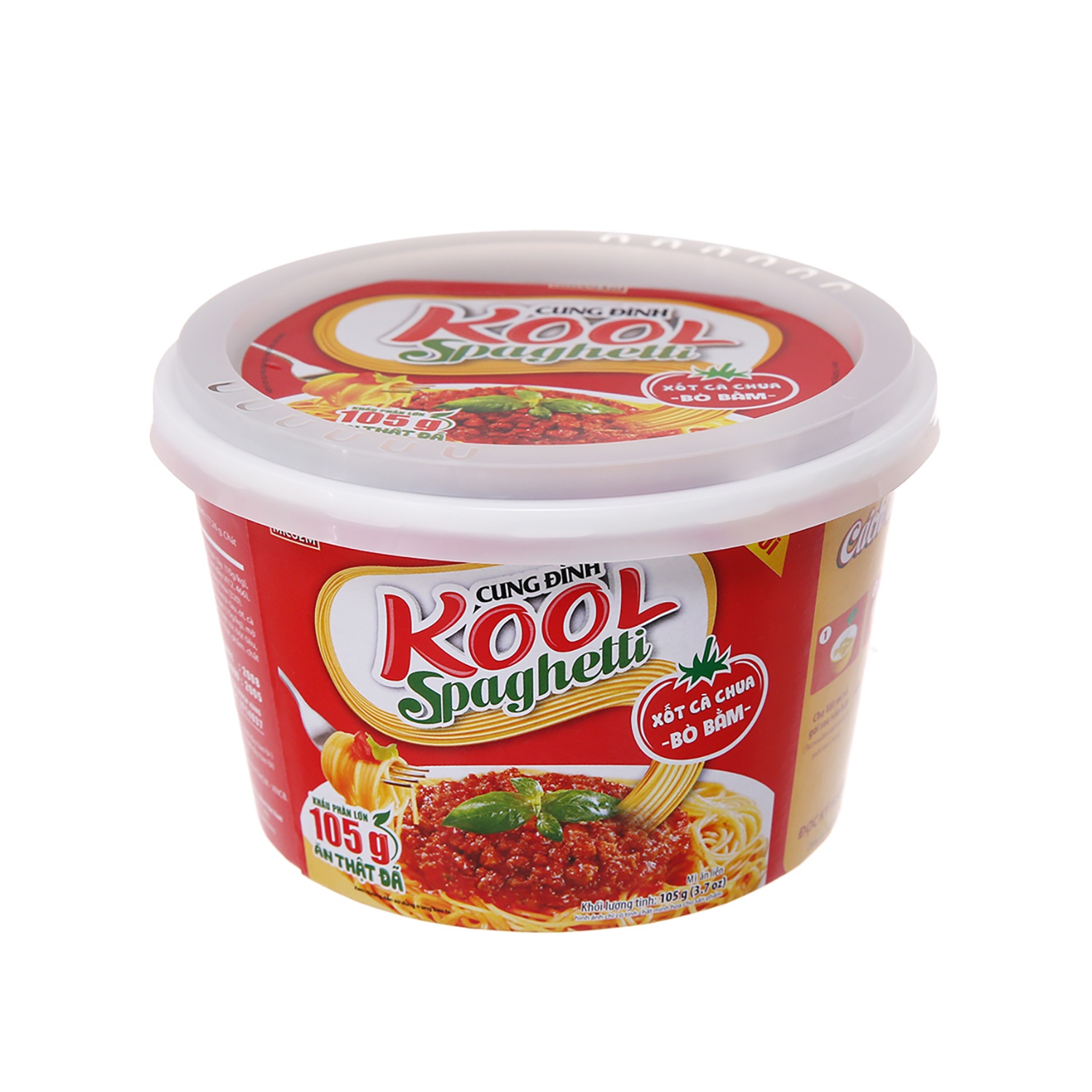 Mì trộn cung đình Kool spaghetti 105g hình 1