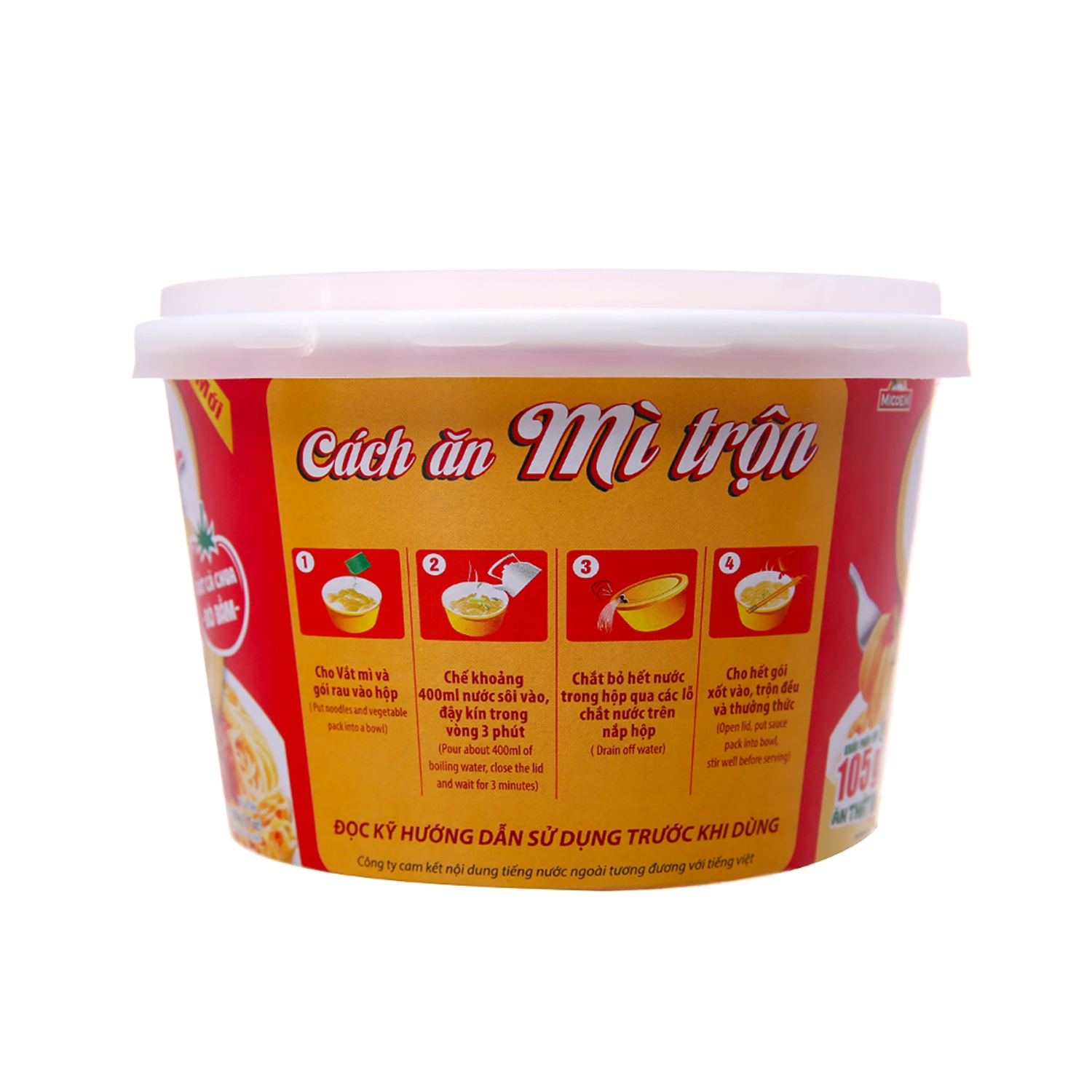 Mì trộn cung đình Kool spaghetti 105g hình 2