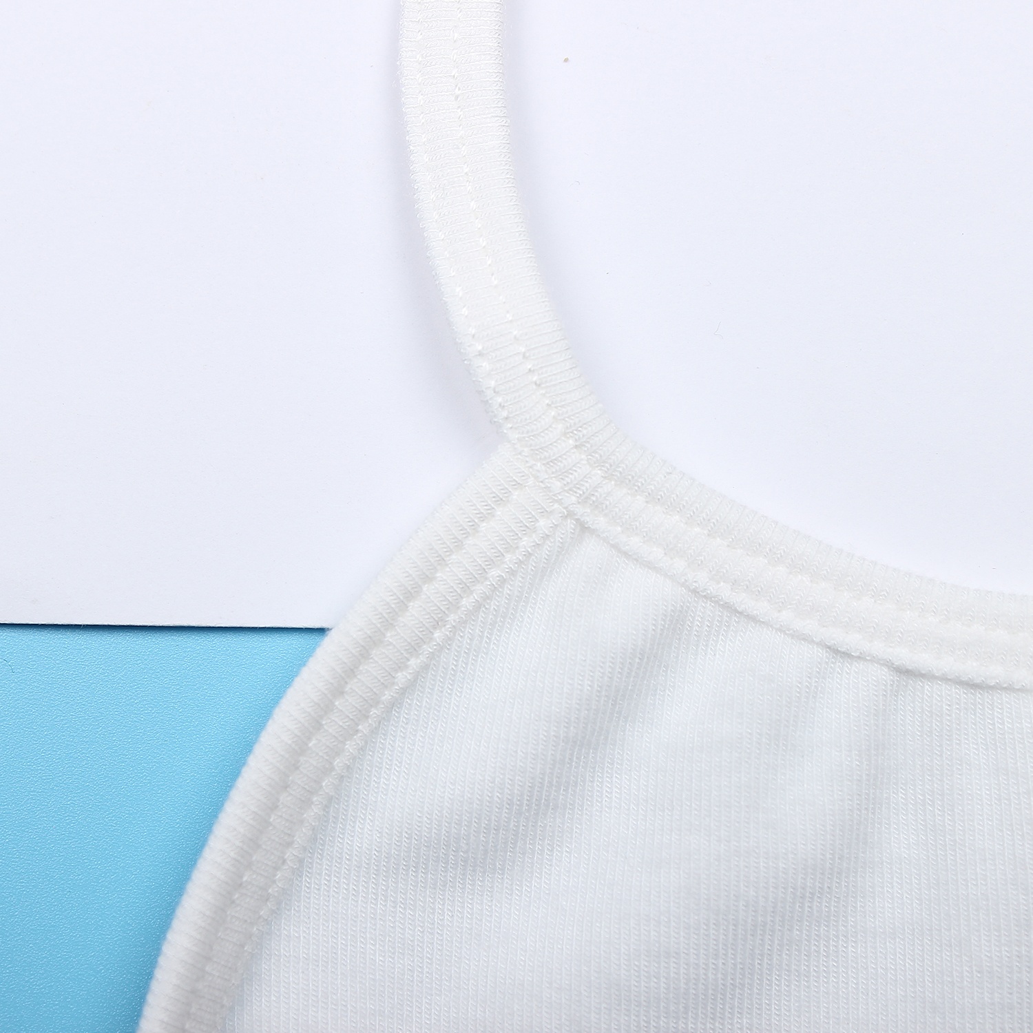 Yếm sơ sinh buộc dây Otis Mamago (Trắng) hình 3