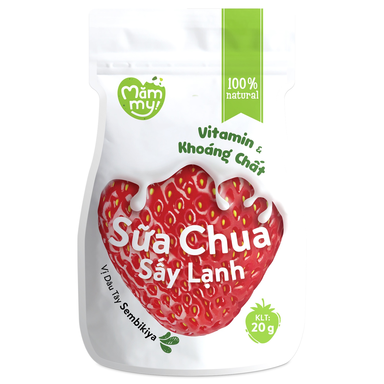 Sữa chua sấy vị dâu Sembikiya Mămmy